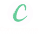 Cornerstone Logo SQUARE white and green